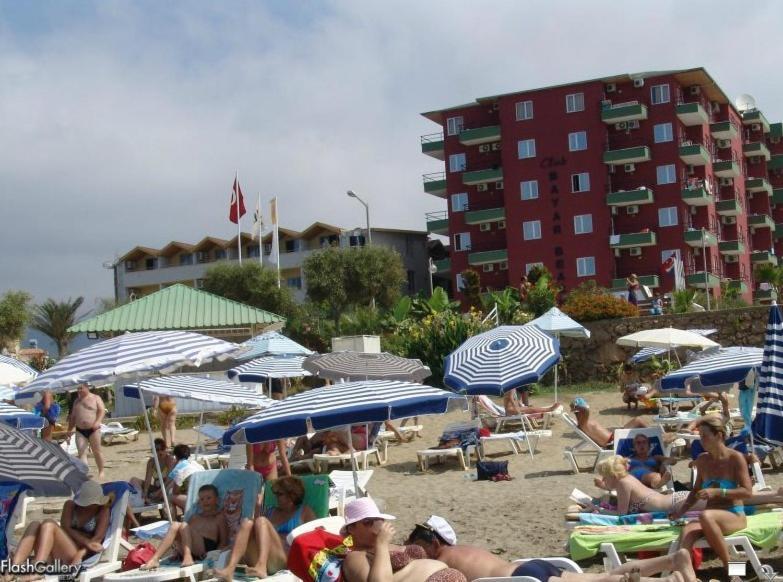 Club Bayar Beach Hotel Alanya Exterior foto