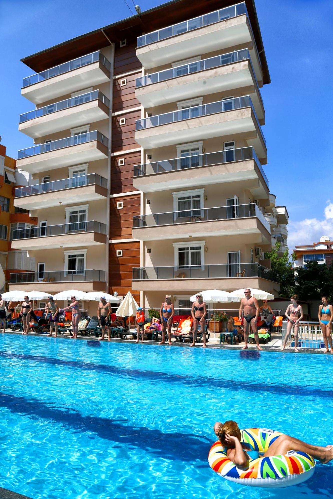 Club Bayar Beach Hotel Alanya Exterior foto