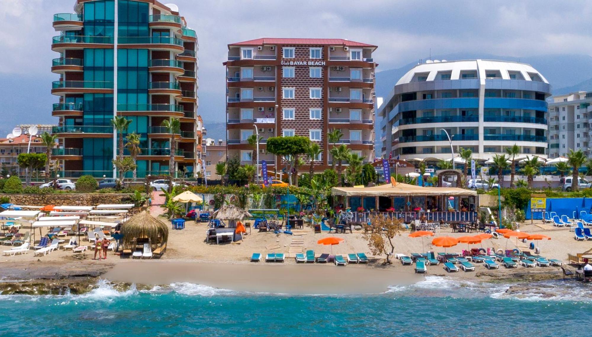 Club Bayar Beach Hotel Alanya Exterior foto