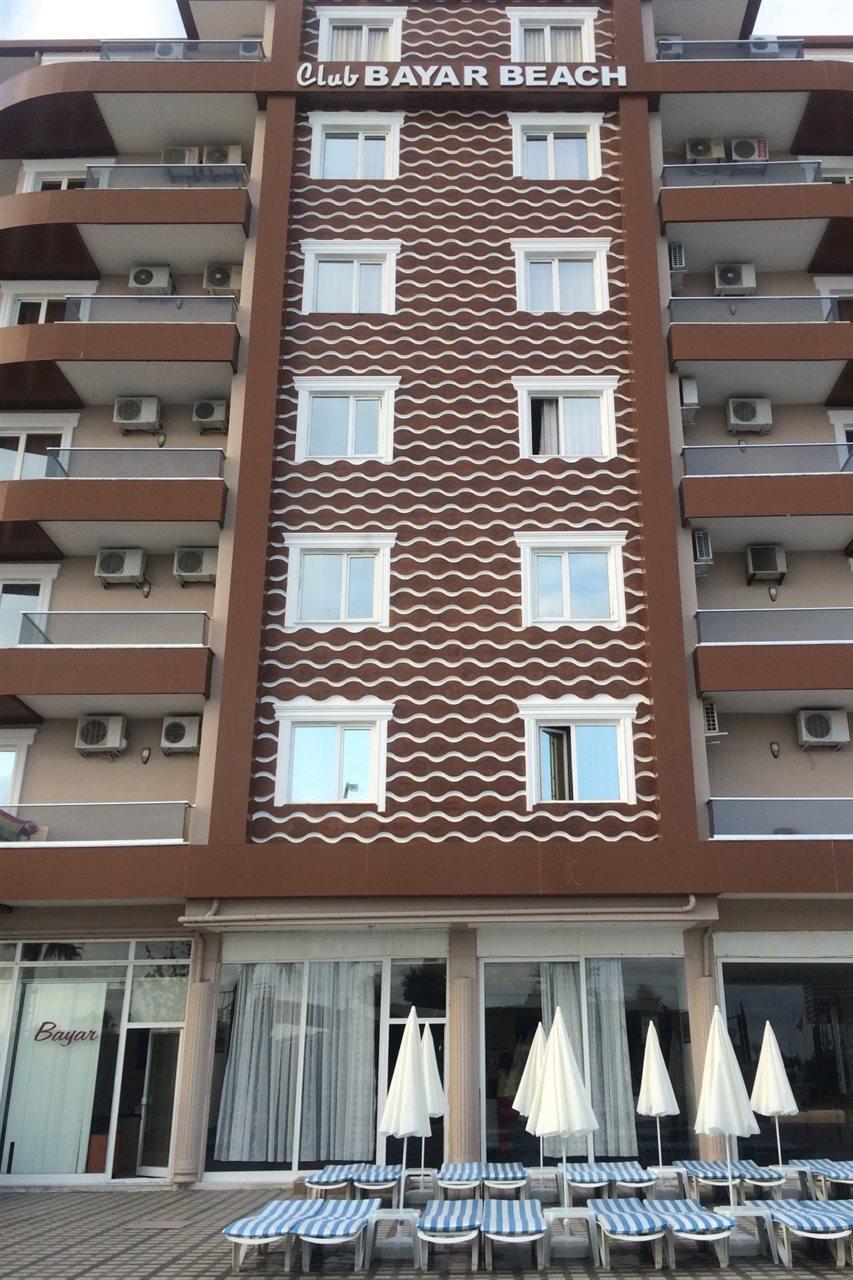 Club Bayar Beach Hotel Alanya Exterior foto